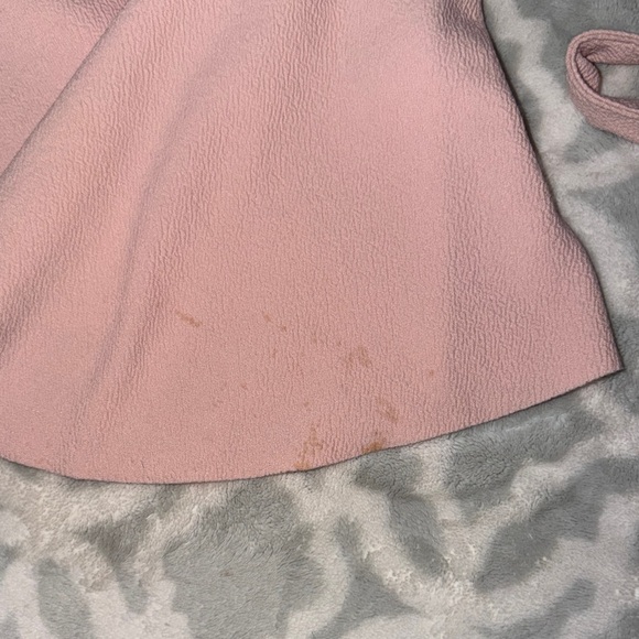 Pink Bell Sleeve Crop Top - Picture 6 of 6